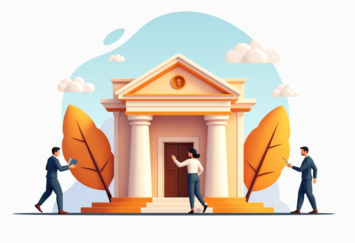 Banco tradicional ofreciendo préstamos personales