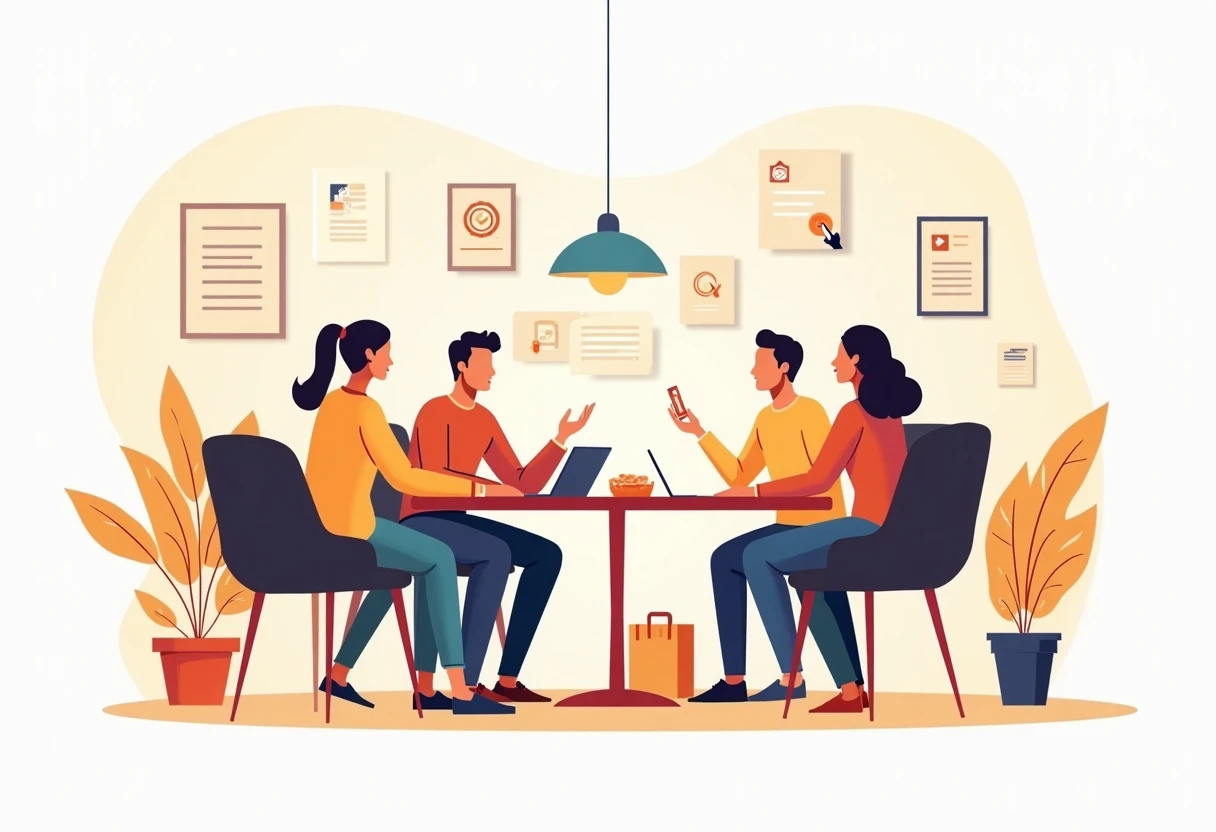 Discussing personal loan options